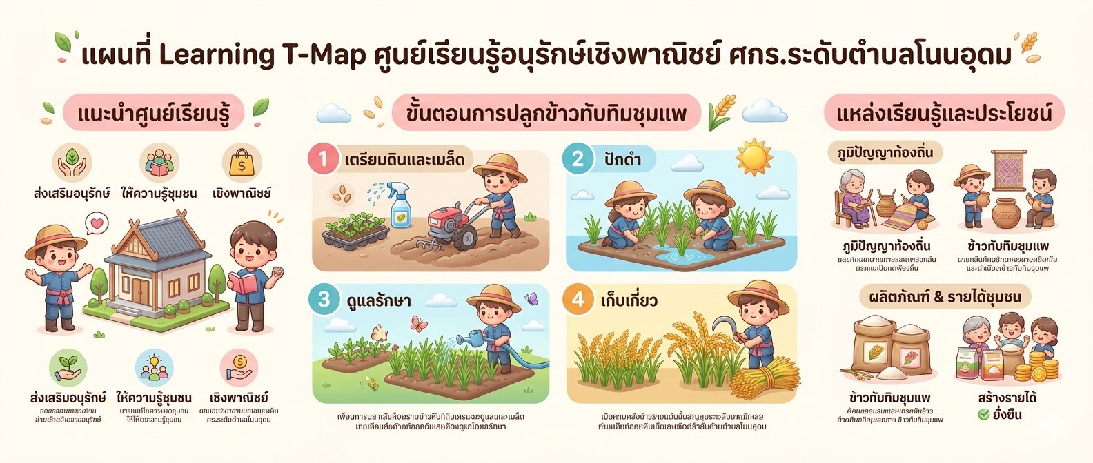 การแปรรูปข้าวทัมทิบชุมแพ
