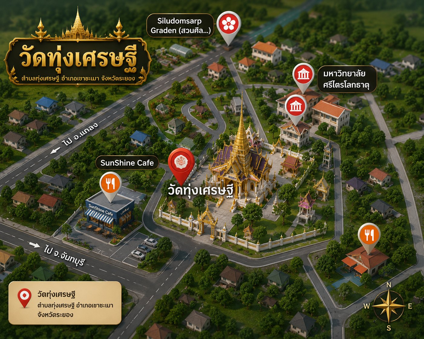Infographic แผนที่