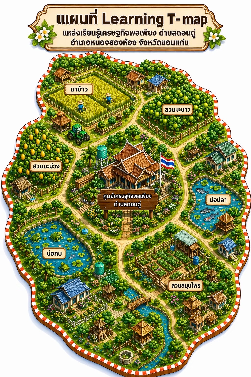 Infographic แผนที่