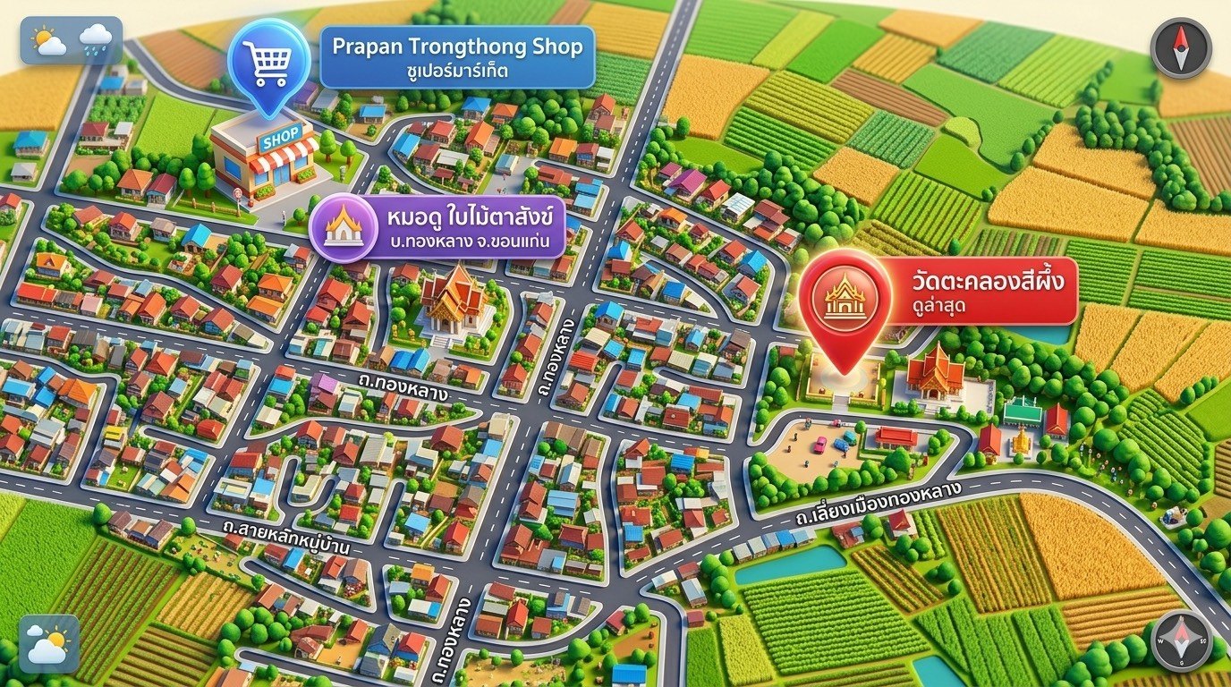 Infographic แผนที่