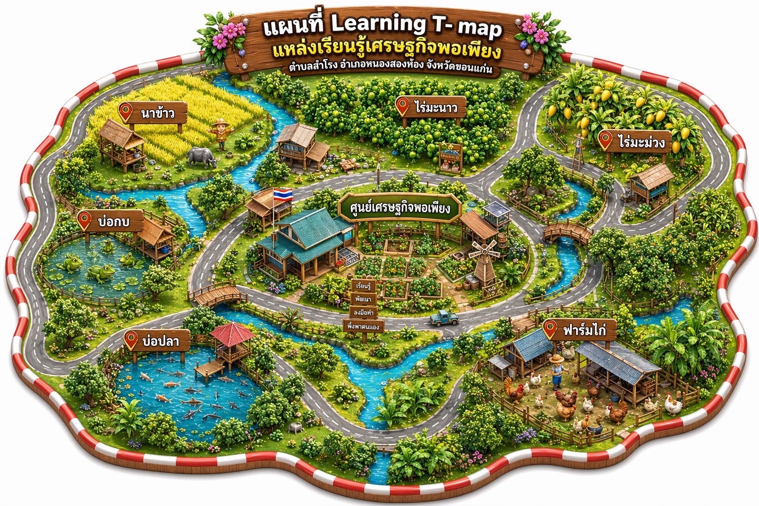 Infographic แผนที่